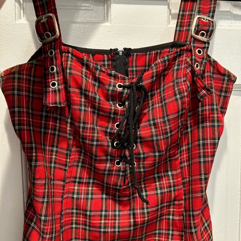 Lip Service Long Plaid Dress